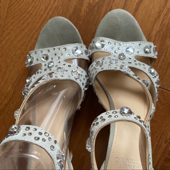 Vince Camuto “Kayanne” jeweled heels | Size 9.5 - Picture 3 of 4